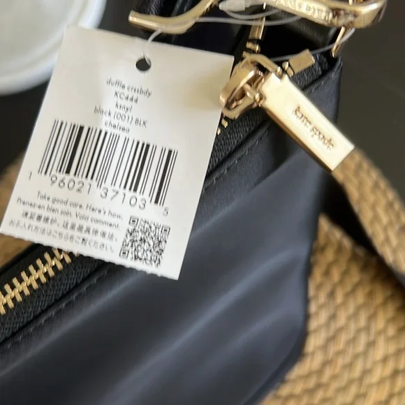 Kate Spade Chelsea Duffle Crossbody Bag Black KC444 - Picture 12 of 12